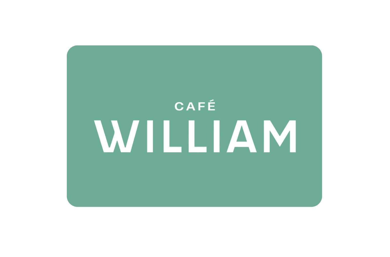 Café William Gift Card