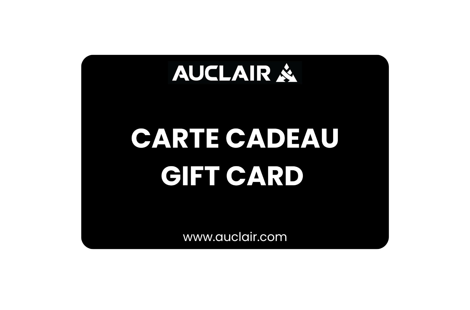 Carte-cadeau Auclair