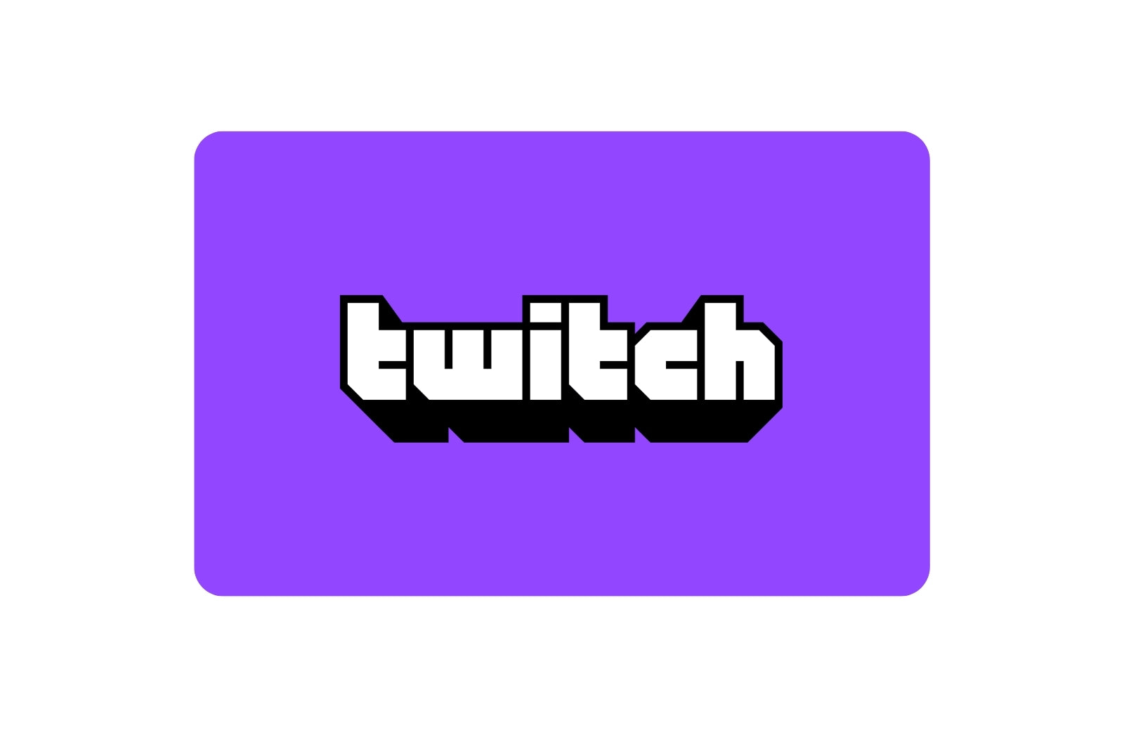 Carte-cadeau Twitch