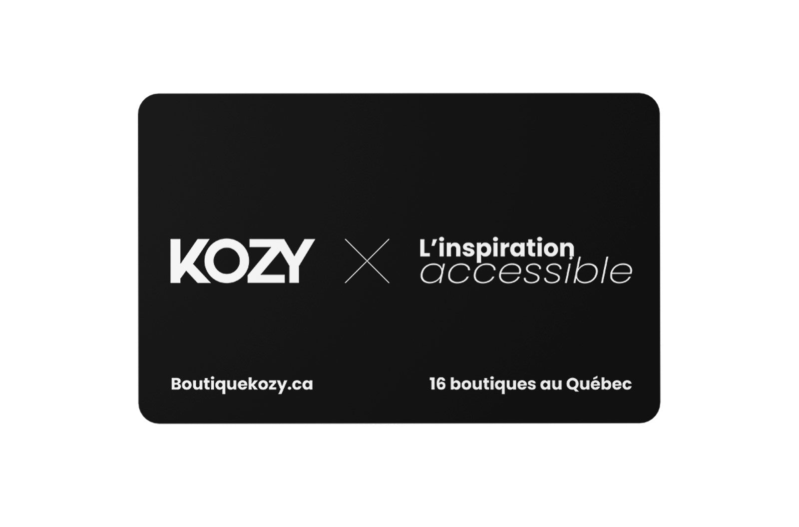 Kozy Gift Card