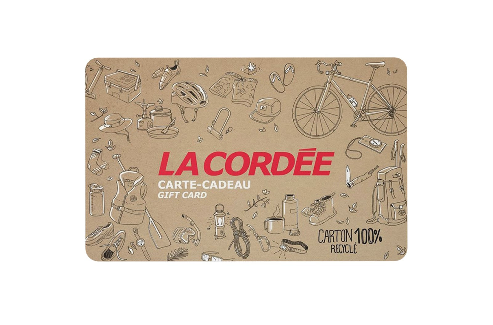 Carte-cadeau La Cordée