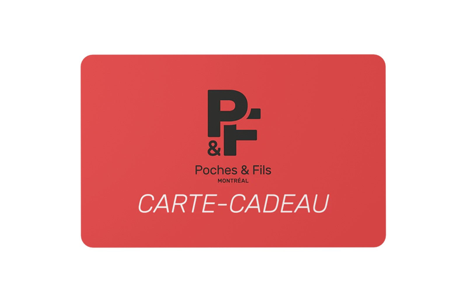 Carte-cadeau Poche & Fils