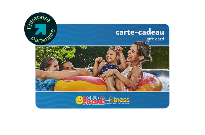 Carte-cadeau Club Piscine - Accolad