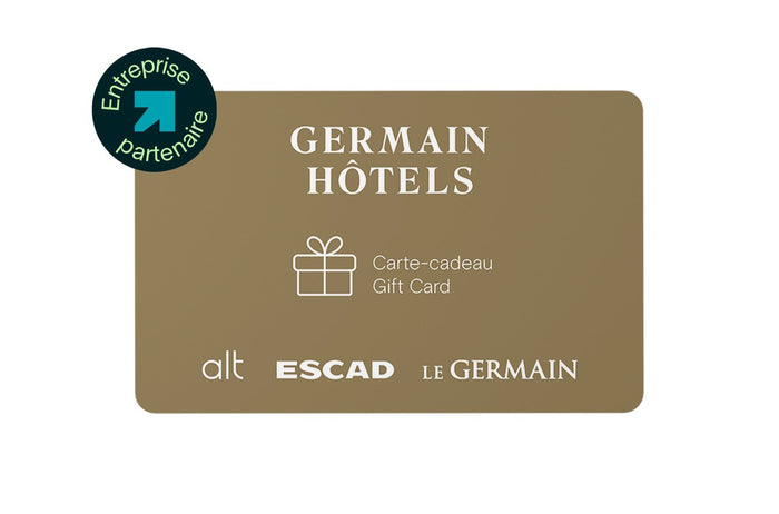 Carte-cadeau Germain Hôtels - Accolad