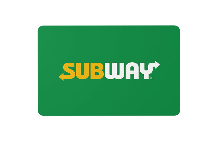 Carte-cadeau Subway - Accolad